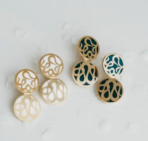 Al Hamd – Gratitude Earrings 